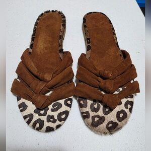Animal Print Women's Sandals